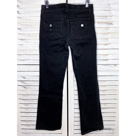 Kut from the Kloth | Black Mid Rise Bootcut Jeans - Picture 2 of 8